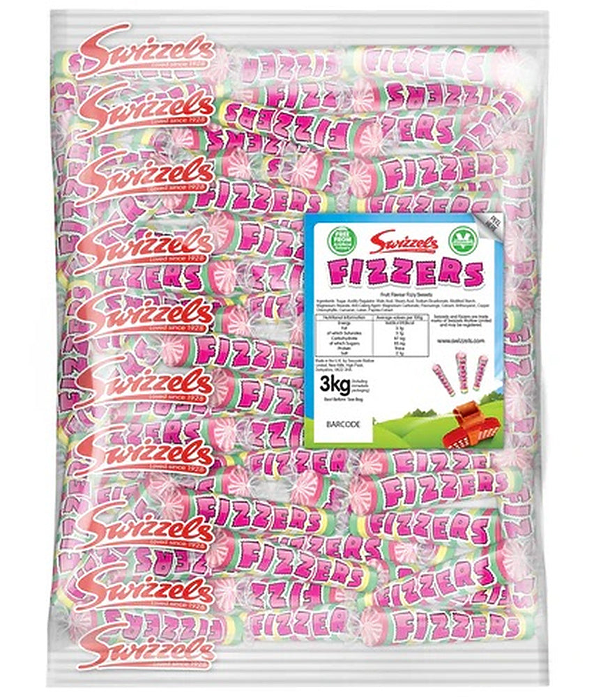 Swizzels Fizzers bulk Sweets - Box of 1 x 3000g Bags product image