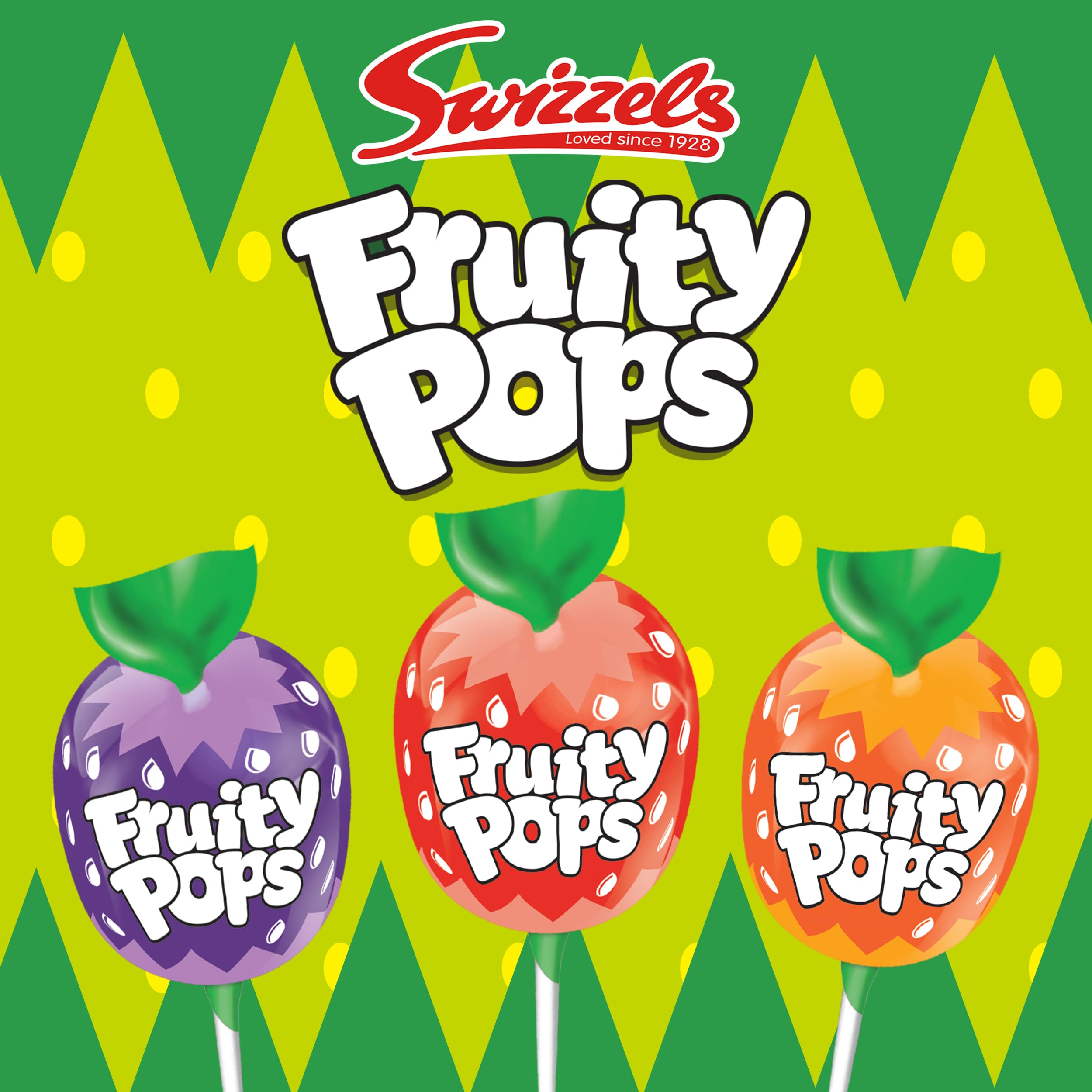 Swizzels Fruity Pops Sweets - Box of 100 x 8g product image