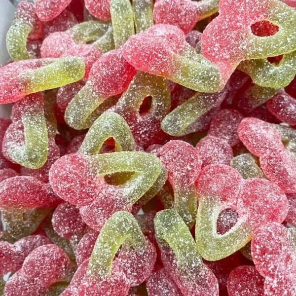 Yummy Gummy Fizzy Cherry weigh-out Sweets - Box of 1 x 1000g Bags product image