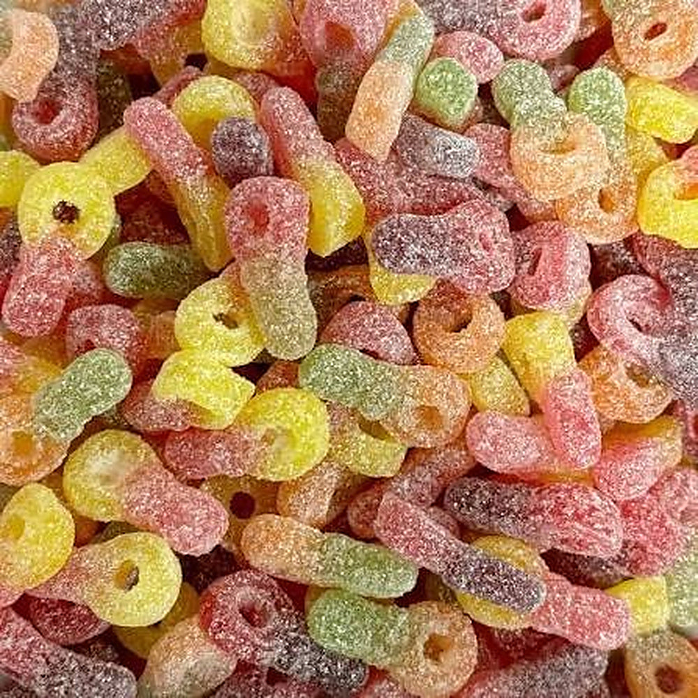 Yummy Gummy Sour Dummies weigh-out Sweets - Box of 1 x 1000g Bags product image