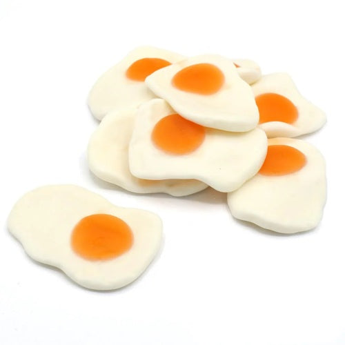 Yummy Gummy Fried Eggs weigh-out Sweets - Box of 1 x 1000g Bags product image