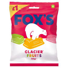 Fox's Glacier Fruits 100g Multipack - Choose Pack Size