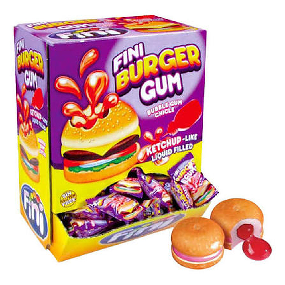 Fini Burger Gum Multipack - Choose Pack Size