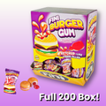 Fini Burger Gum full 200 piece box