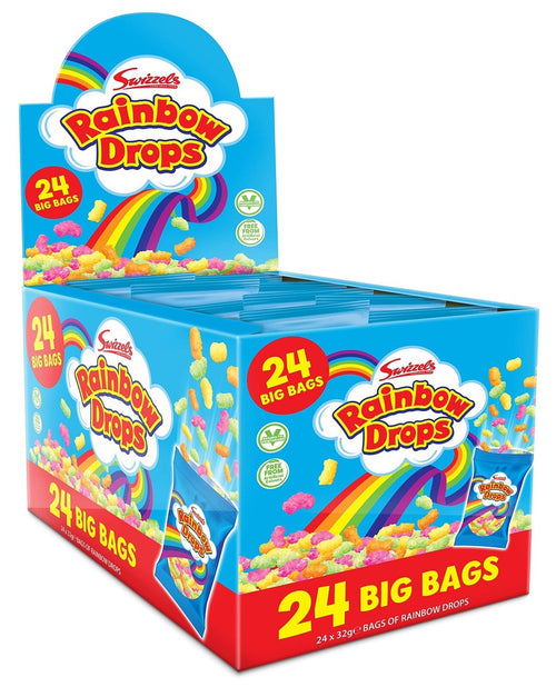 Barratt Rainbow Drops 24 x big bags Sweets 41p PMP - Box of 24 product image