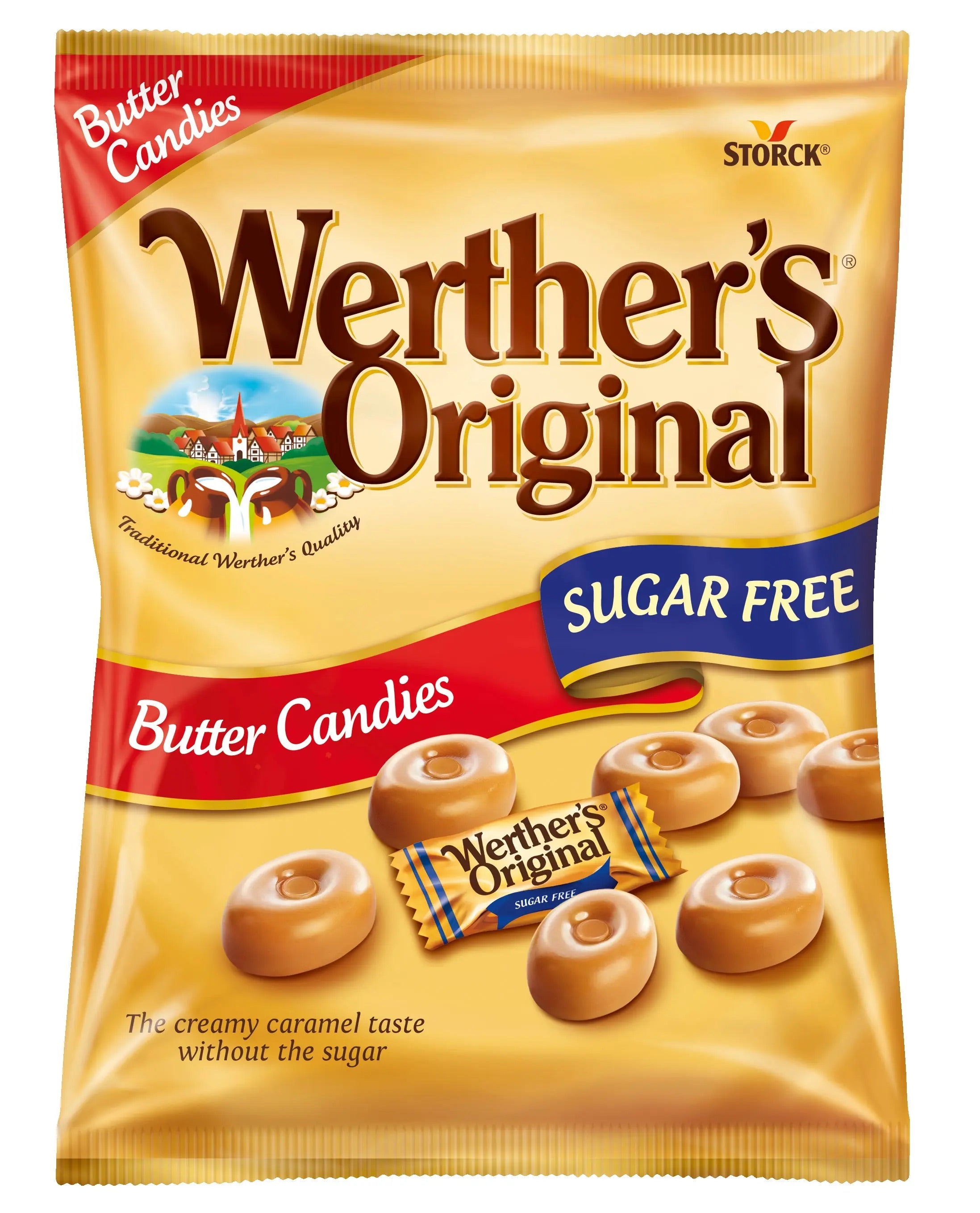 Werther's Original Sugar Free Butter Candies 65g