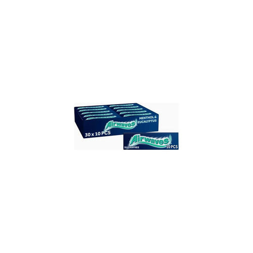 Airwaves Menthol & Eucalyptus Chewing Gum - Box of 30 product image