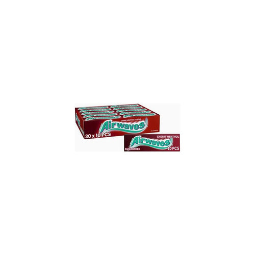Airwaves Cherry Menthol Chewing Gum - Box of 30 product image