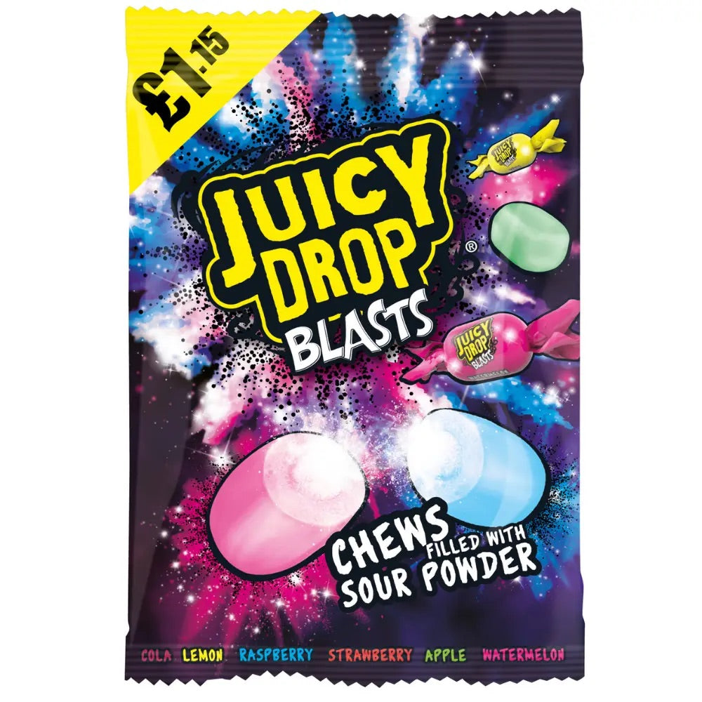 Juicy Drop Blasts 120g Multipack - Choose Pack Size