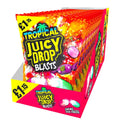 Juicy Drop Tropical Blasts Sweets £1.15 PMP - Box of 12 x 120g Bags product image
