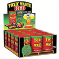 Toxic Waste Red Sour Candy Drums Sweets - Box of 12 x 42g Bags product image