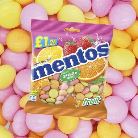 Mentos Fruit 135g Multipack - Choose Pack Size