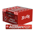 Halls Strawberry Soothers Lozenges 85p PMP - Box of 20 x 45g Bags product image