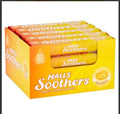 Halls Honey & Lemon Soothers Lozenges 85p PMP - Box of 20 x 45g Bags product image
