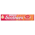 Halls Peach & Raspberry Soothers 45g Multipack - Choose Pack Size