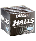 Halls Extra Strong Lozenges 85p PMP - Box of 20 x 32g Bags product image