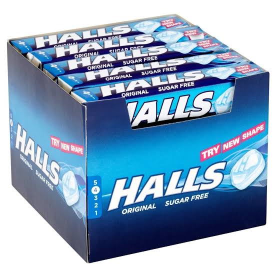 Halls Original Sugar Free Lozenges 85p PMP - Box of 20 x 32g Bags product image