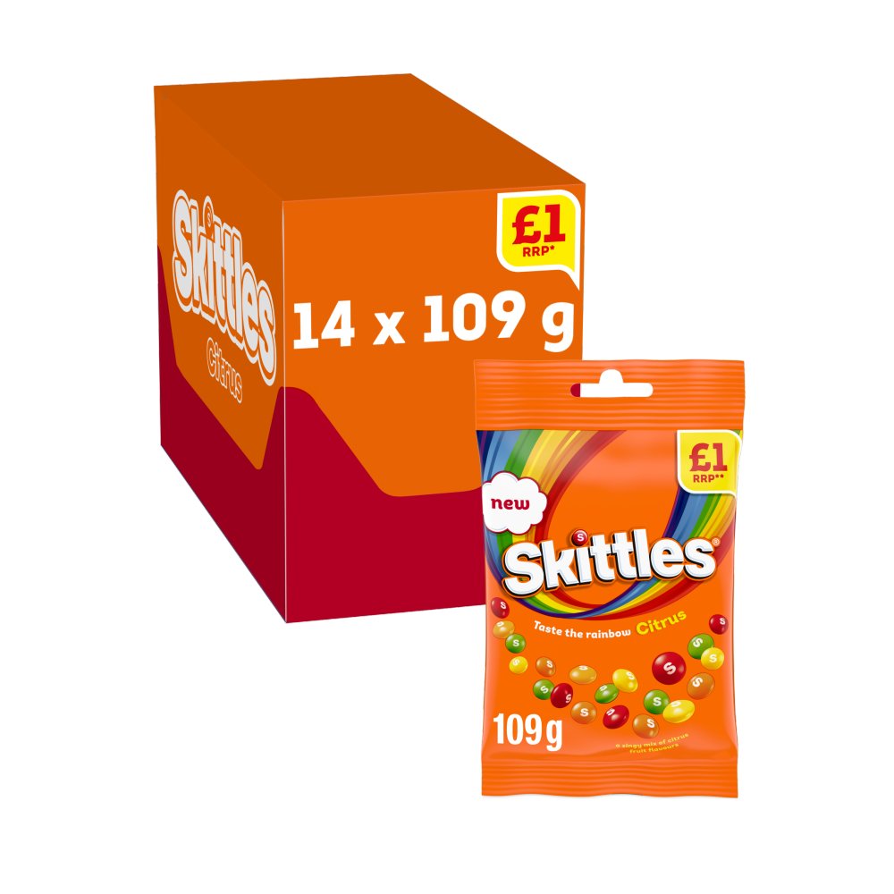 Skittles Fruits 14 x 109g £1 PMP product image