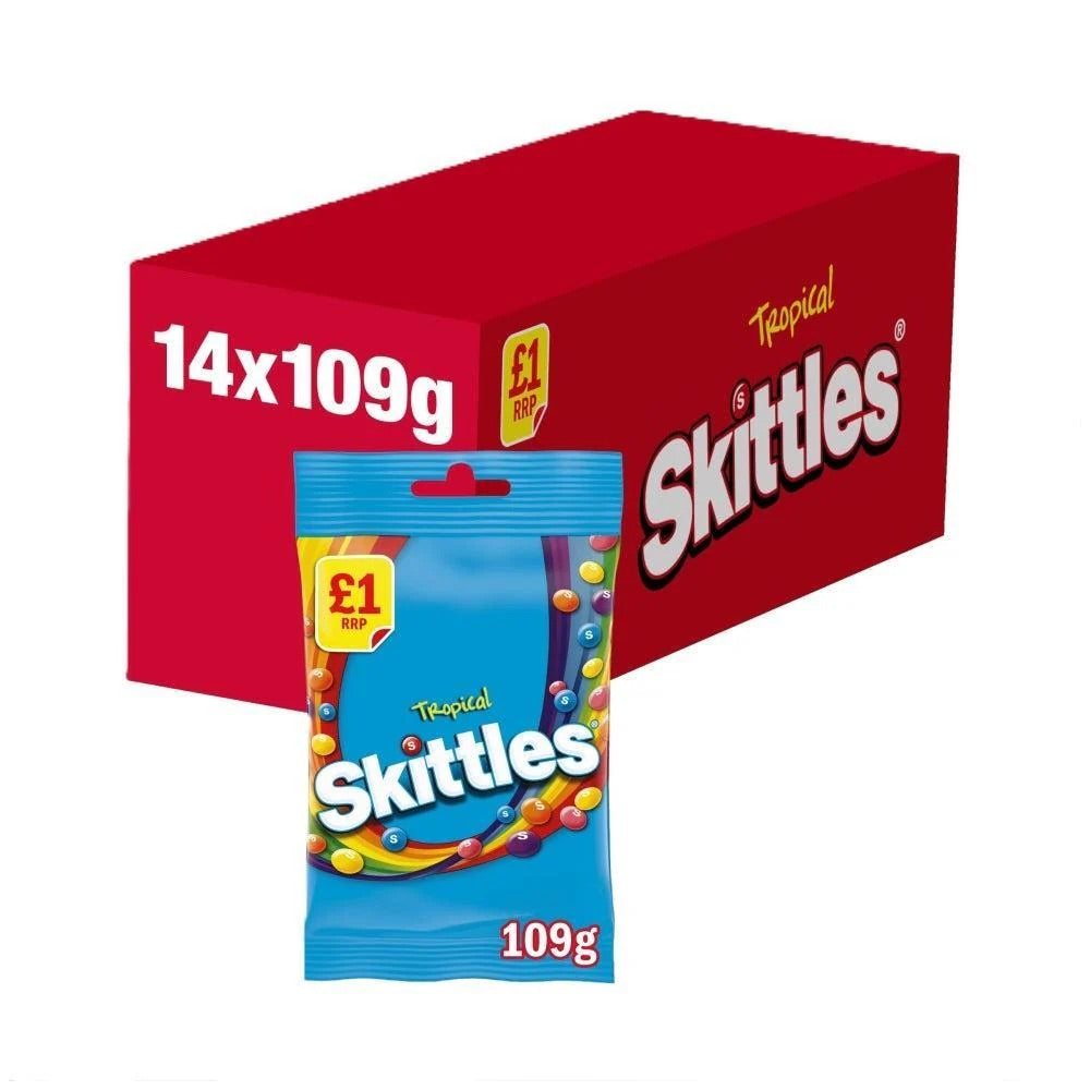 Skittles Tropical 14 x 109g £1 PMP product image