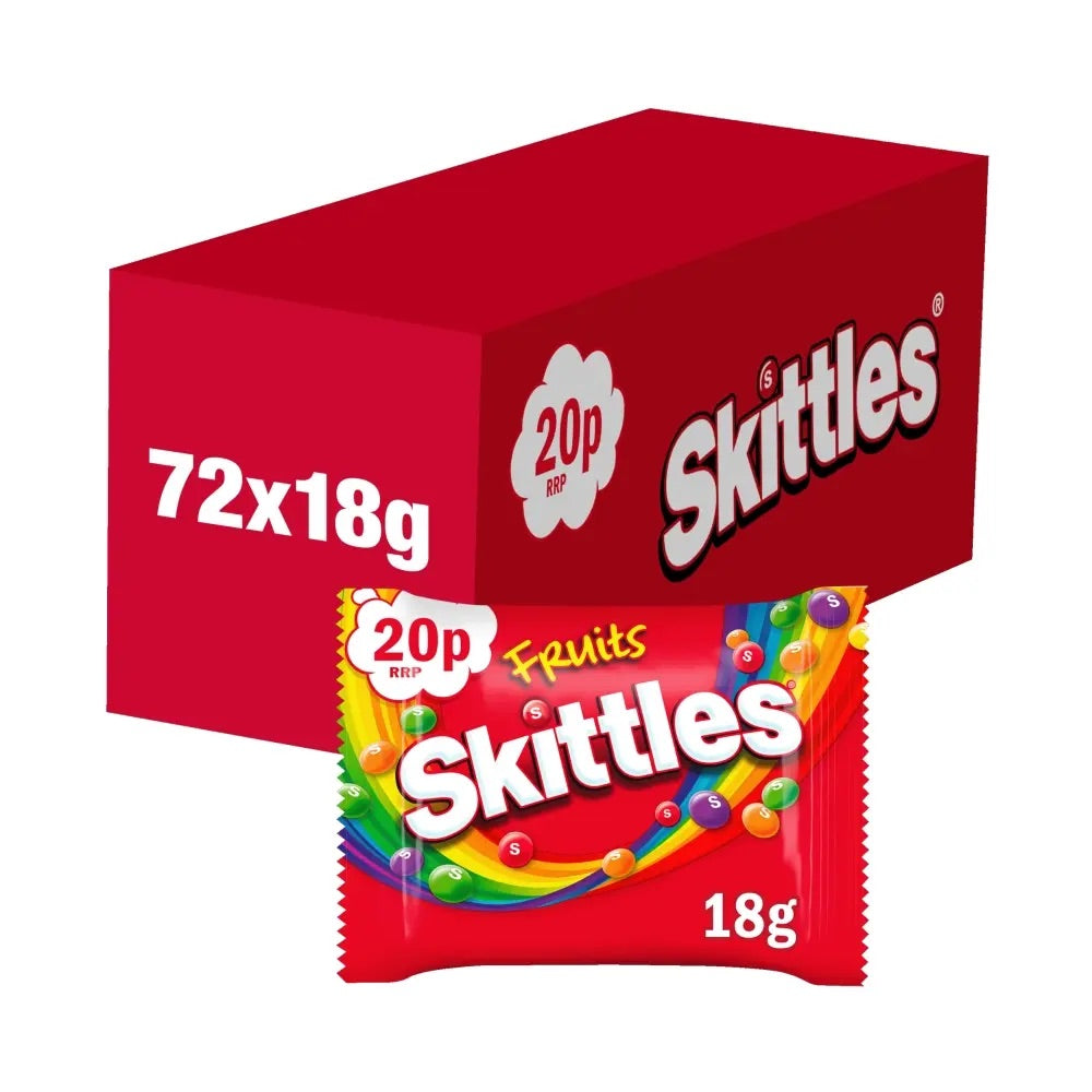 Skittles Fruit 72 x 18g 20p bags product image