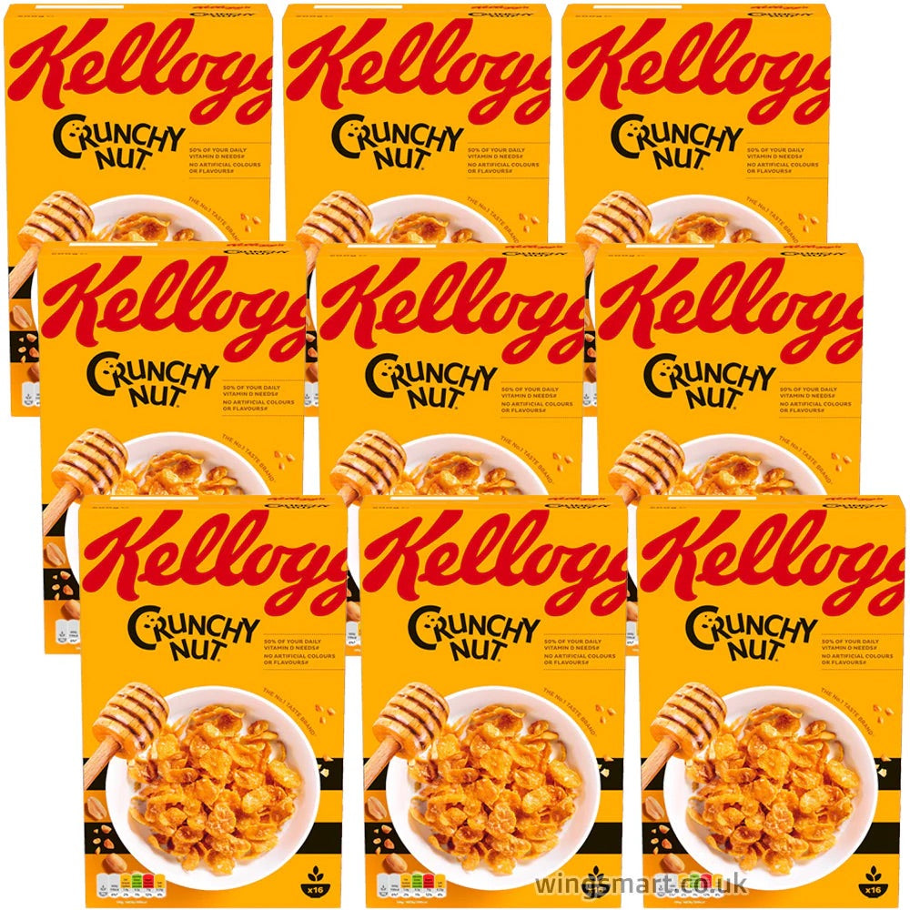 Kellogg's Crunchy Nut Corn Flakes 6 x 470g £3.69 PMP product image