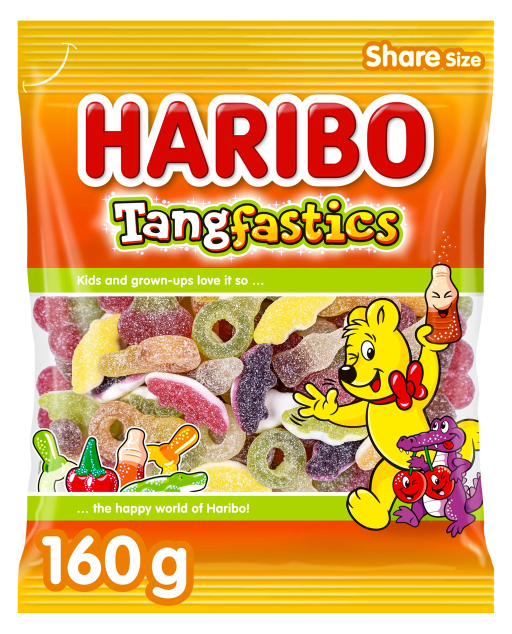 Haribo Tangfastics share size bag