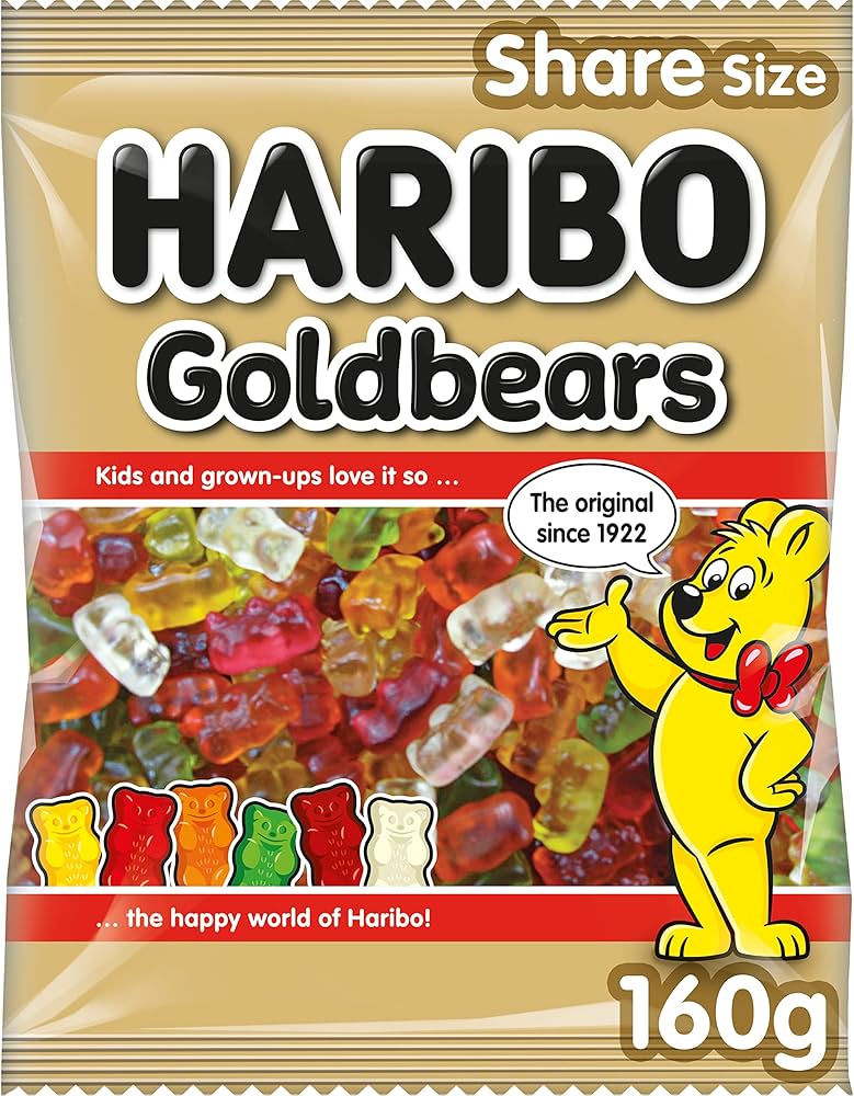 Haribo Goldbears 140g Multipack - Choose Pack Size