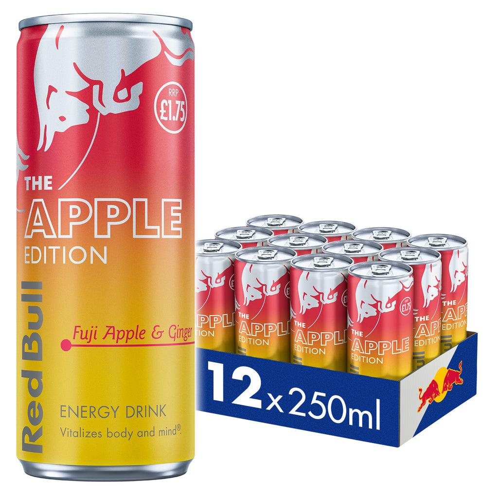 Red Bull Fuji Apple and Ginger 12 x 250ml case
