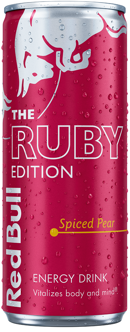 Red Bull Ruby Edition Spiced Pear 250ml can
