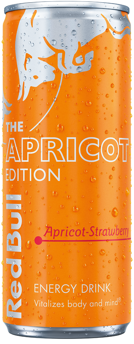 Red Bull Apricot and Strawberry 250ml can