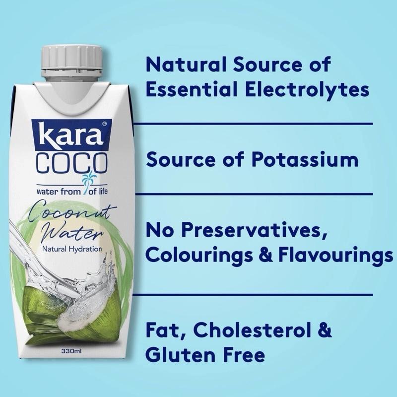 Pure Coconut Water Drink | 12 x 330ml Carton Bottles | Original One Hydrating Beverage Refreshing Cold