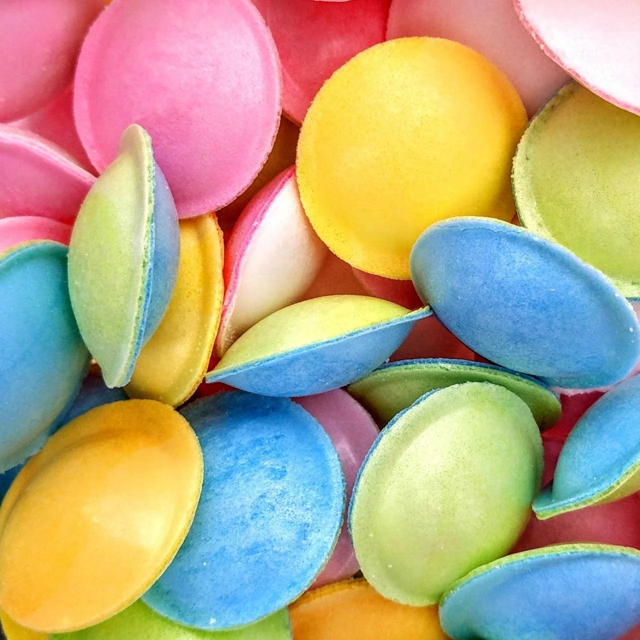Flying Saucers | UFO candy sweet snack | Mixed flavoured | 300 Pieces 375g Tub