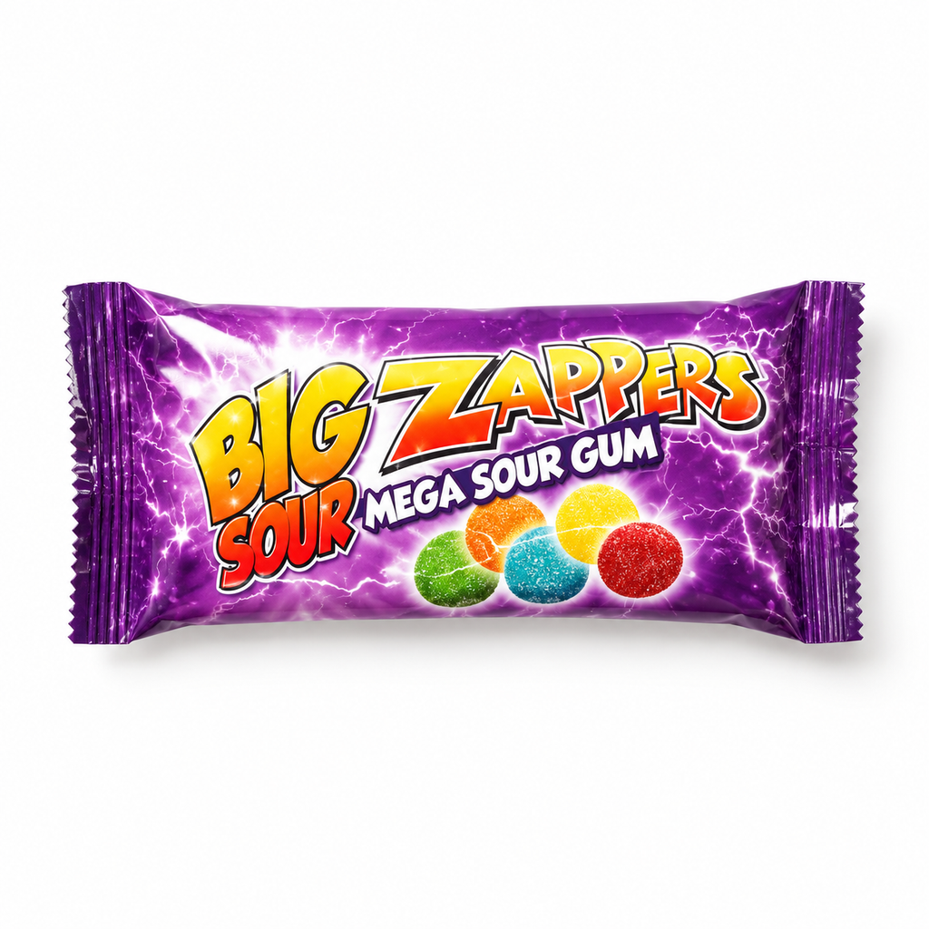 Big Zappers Mega Sour Gum — HRS product image