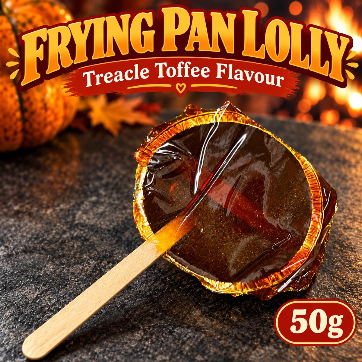 MFC Treacle Toffee Frying Pan Lolly 50g