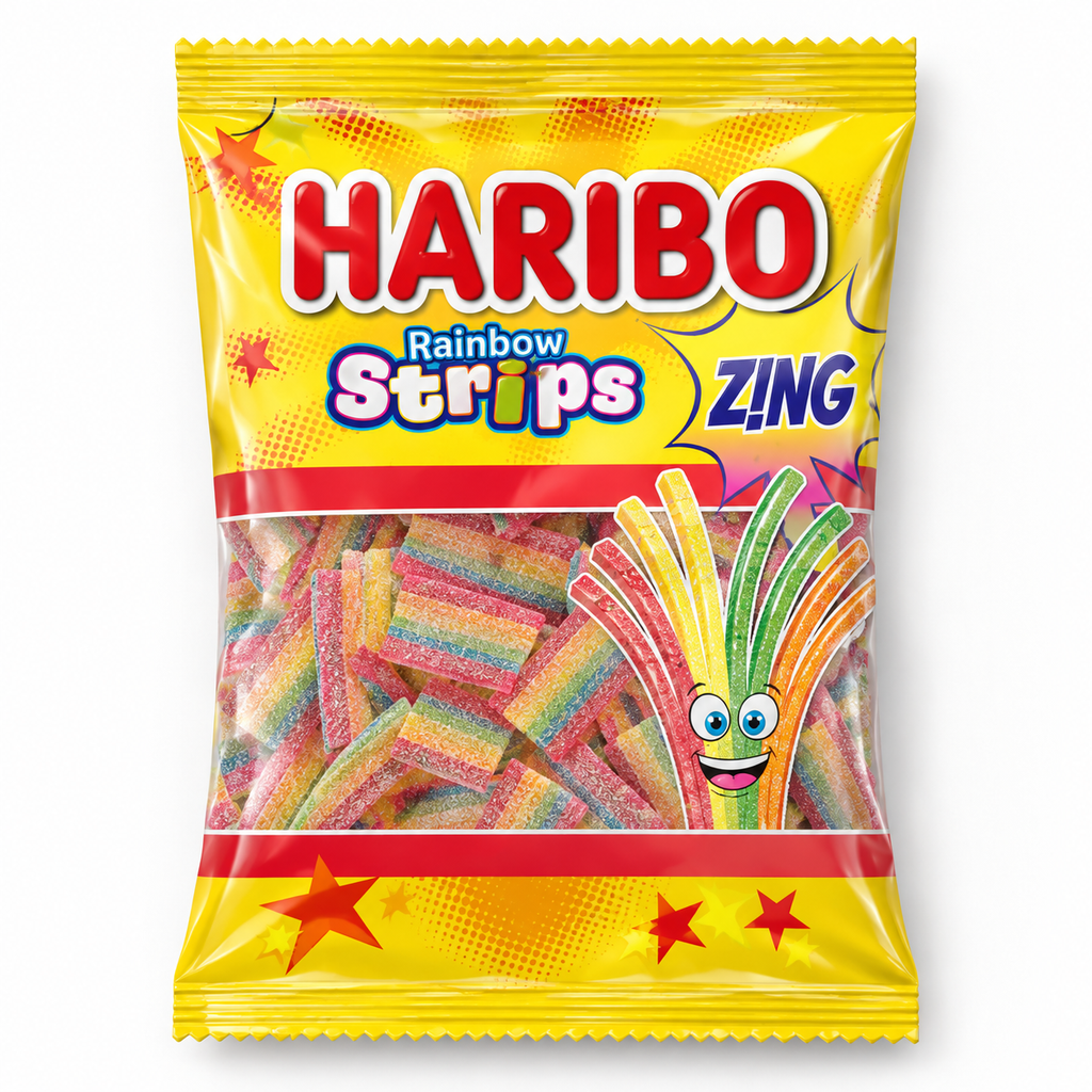 Haribo Rainbow Strips Zing — HRS product image
