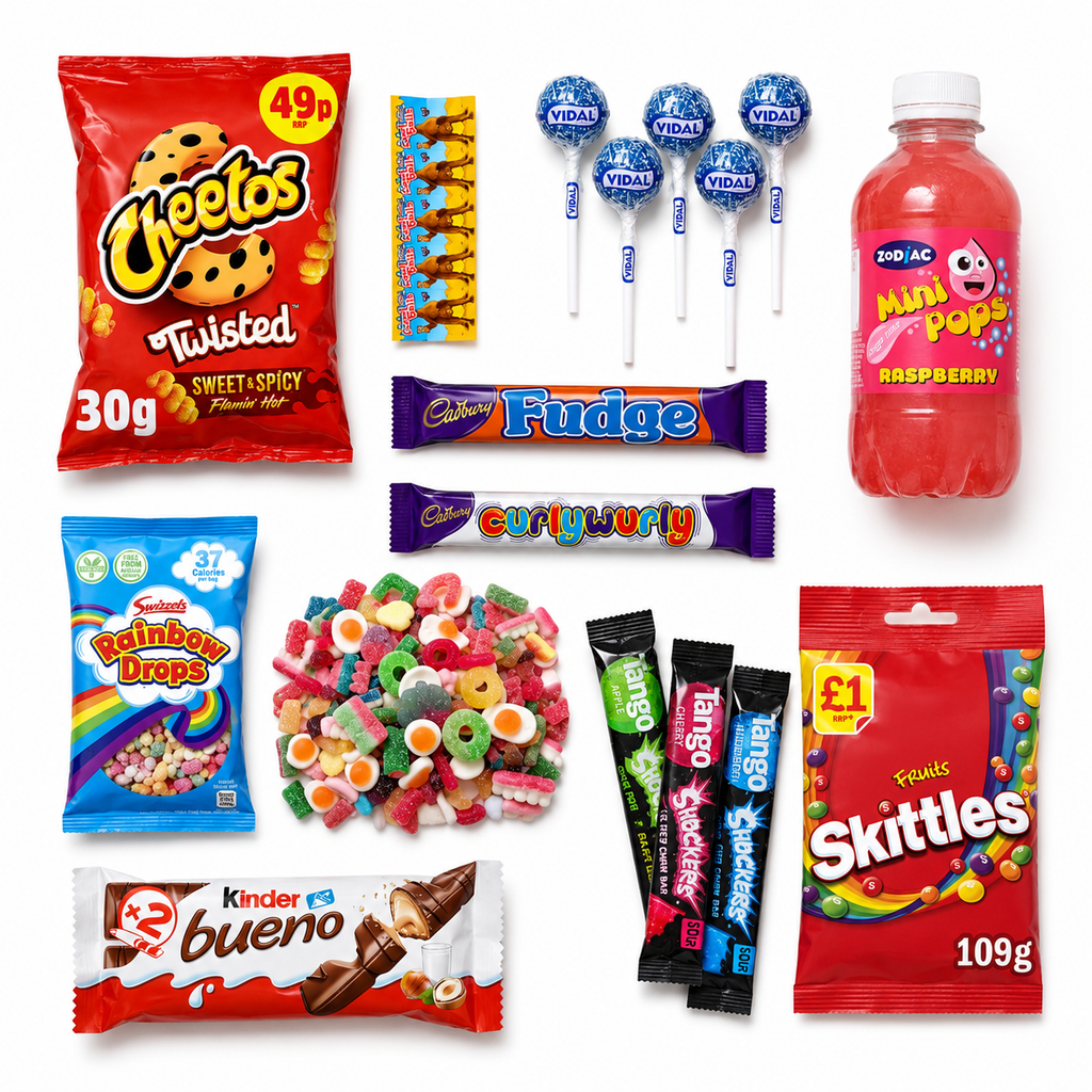 HRS Bargain Bag V3 Cheetos mixed sweets snack bag main image