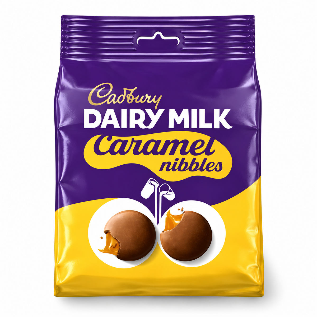Cadbury Dairy Milk Caramel Nibbles 85g Bag — HRS product image