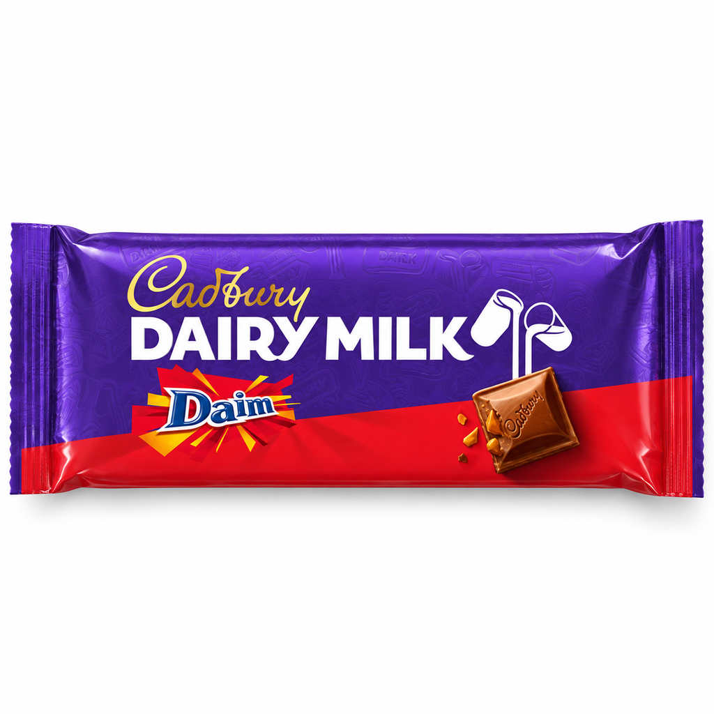 Cadbury Dairy Milk Daim 120g Bar — HRS product image