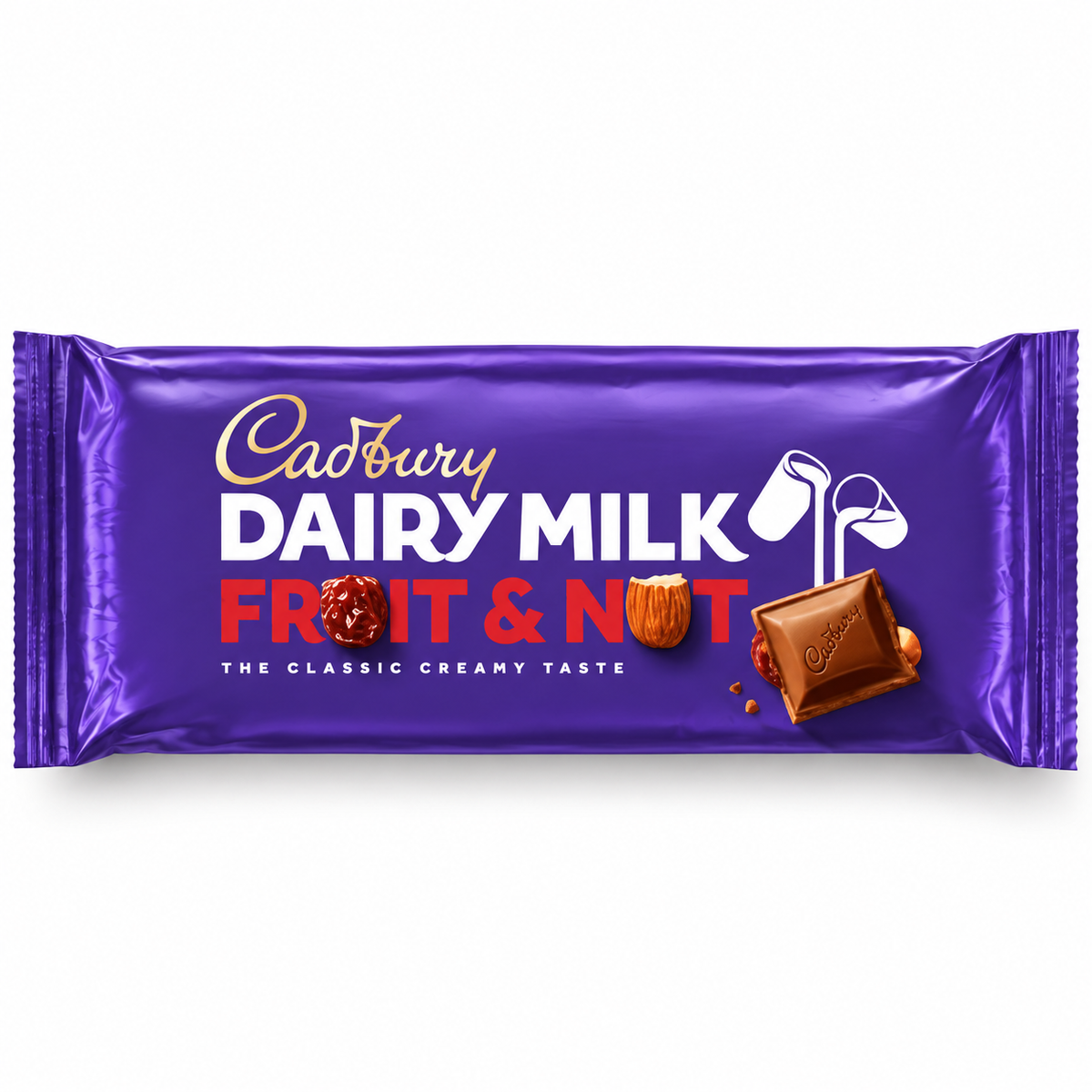 Cadbury Dairy Milk Chopped Fruit & Nut 95g Bar — HRS product image
