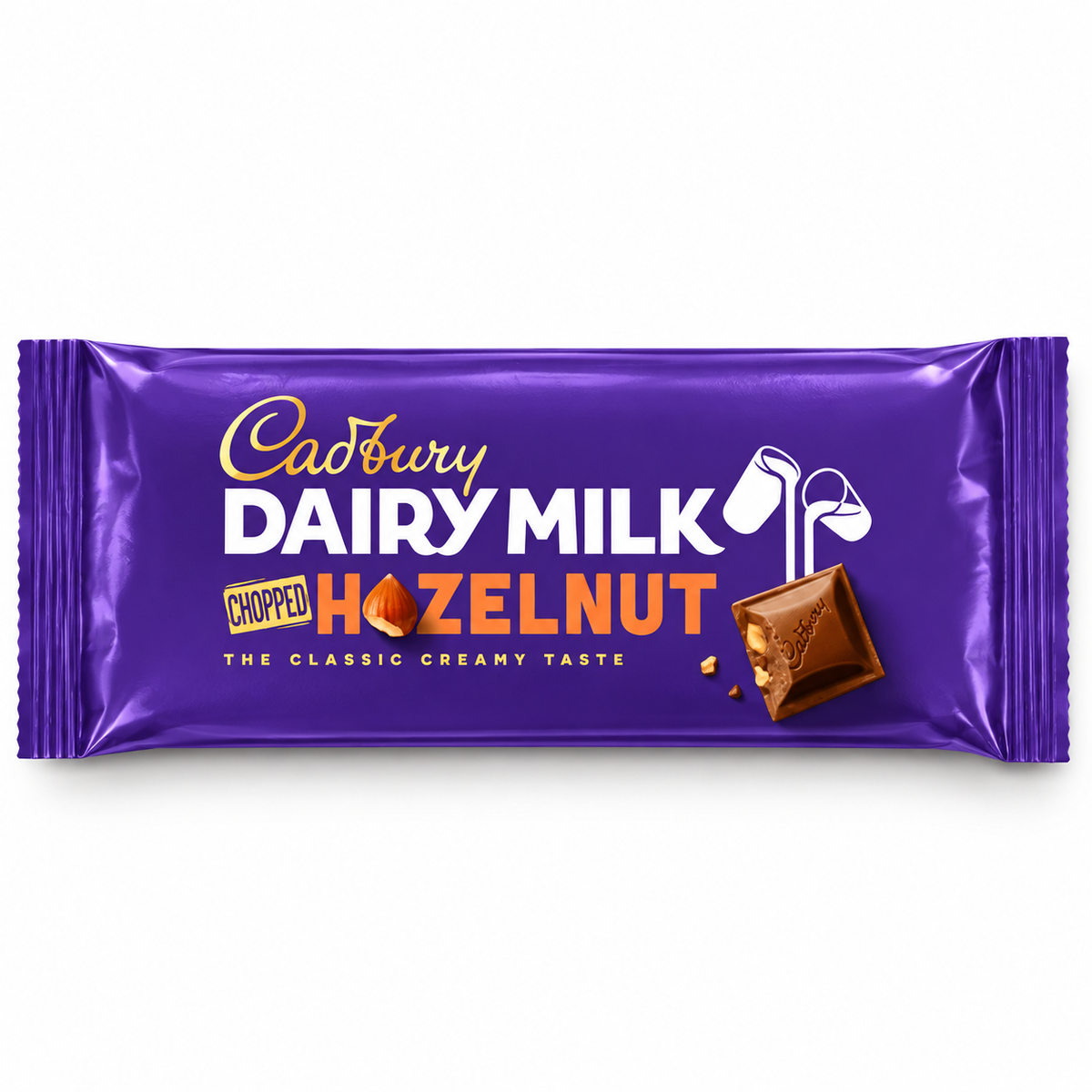 Cadbury Dairy Milk Chopped Hazelnut 95g Bar — HRS product image