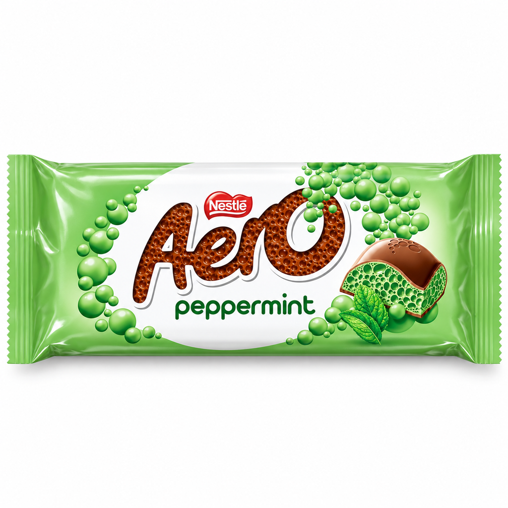Aero Peppermint Sharing Block 15 x 90g £1.65 PMP — retail pack product image