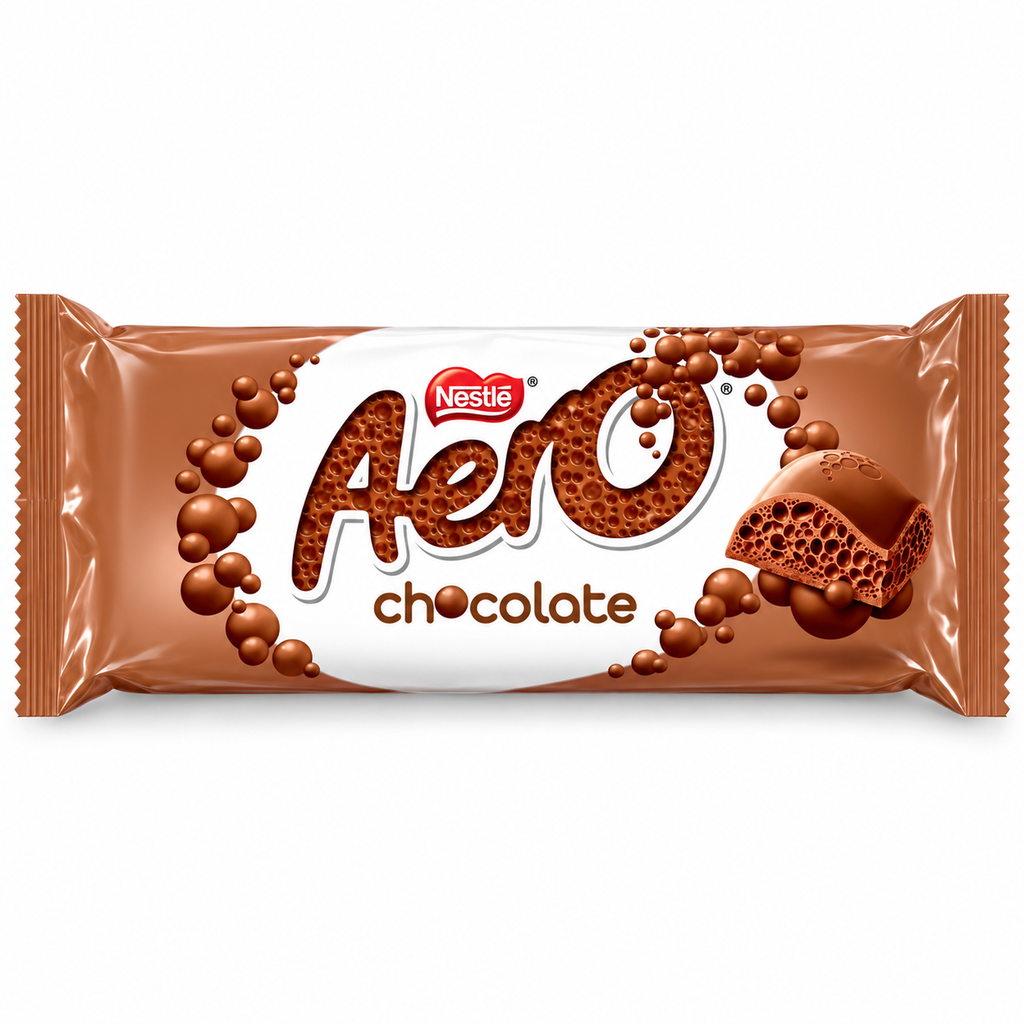 Aero Milk Chocolate Sharing Block 15 x 90g £1.65 PMP — retail pack product image