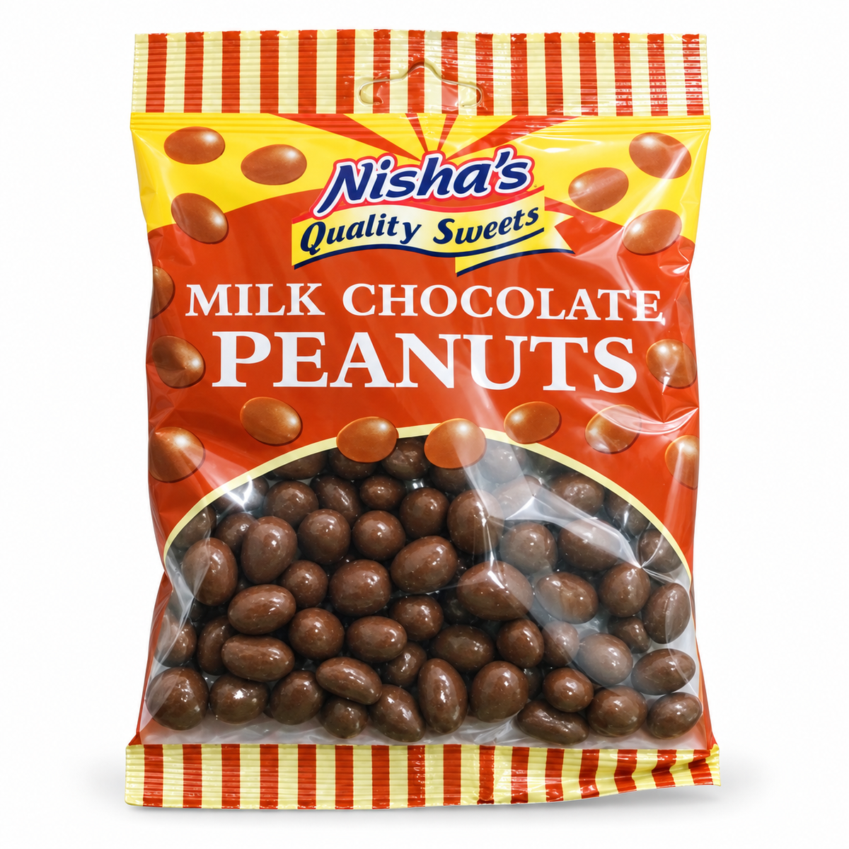 Nisha's Milk Chocolate Peanut 12 family packs — product image