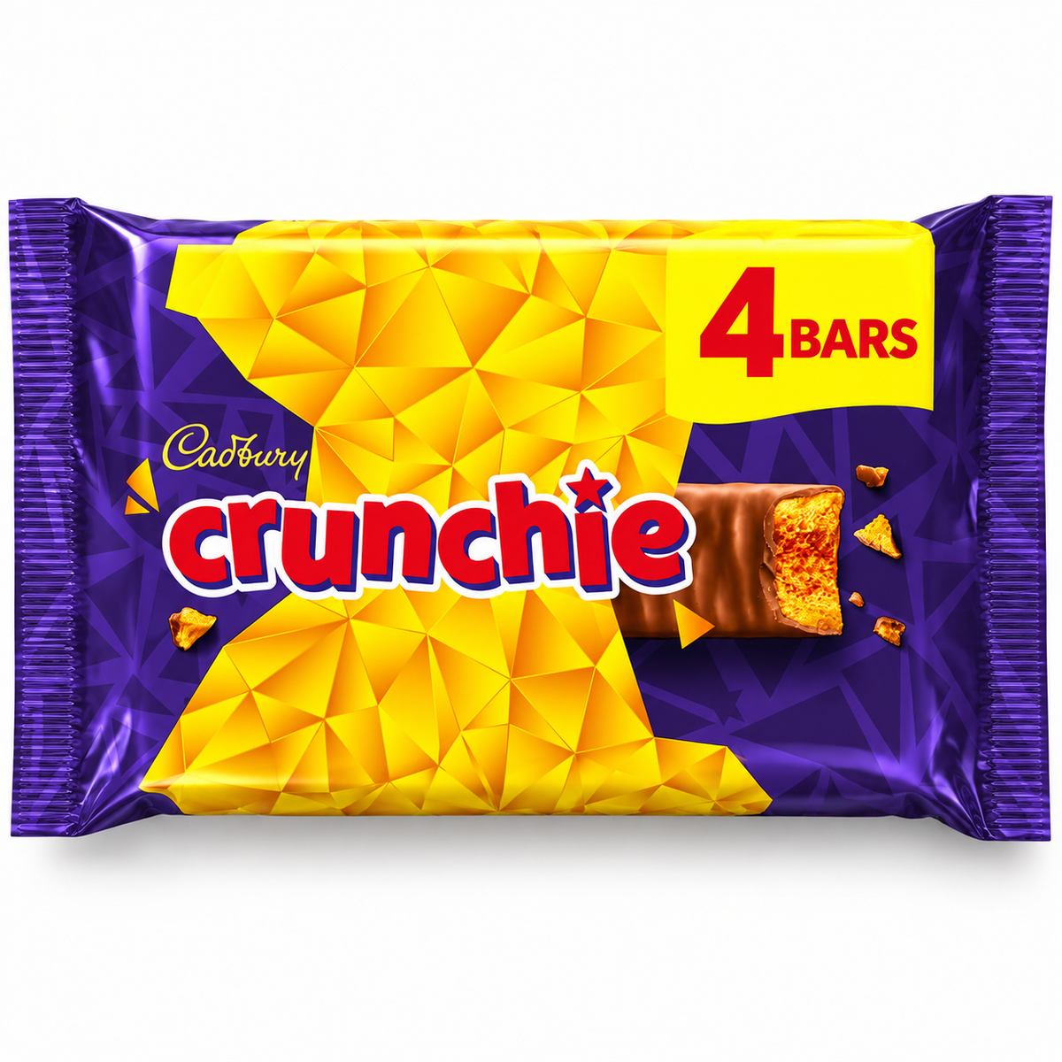 Cadbury Crunchie 10 x 4-bar multipacks £1.99 — retail pack product image