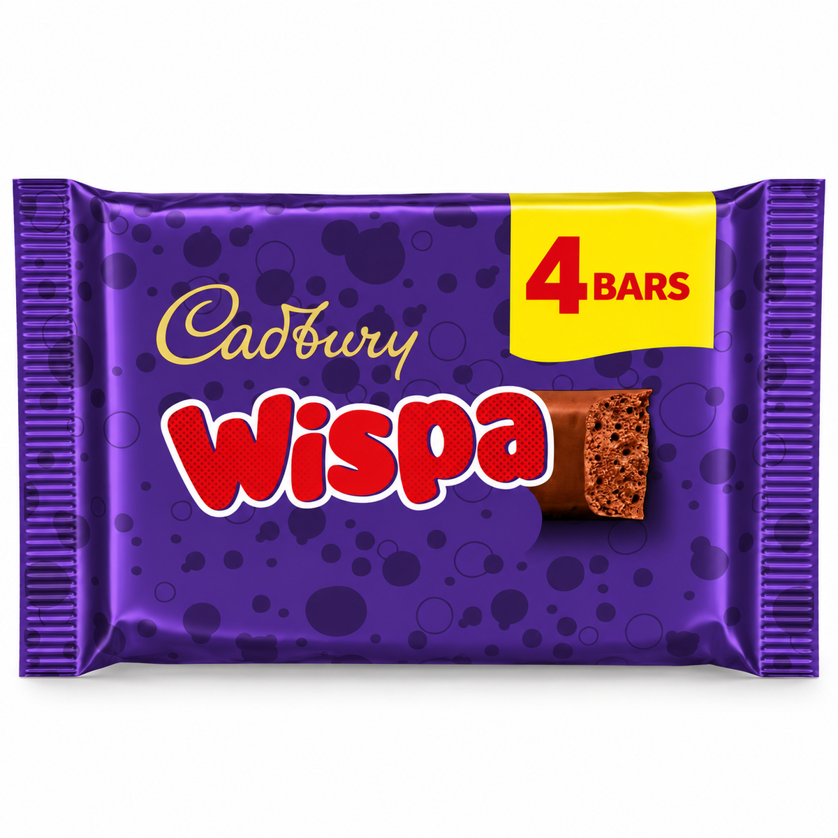 Cadbury Wispa 11 x 4-bar multipacks £1.99 — retail pack product image