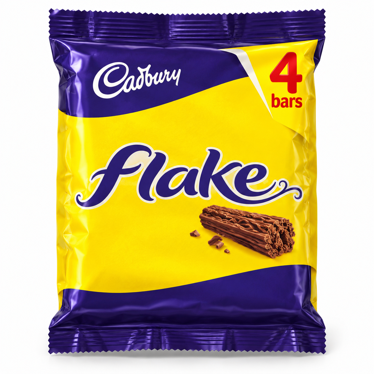 Cadbury Flake 20 x 4-bar multipacks — retail pack product image