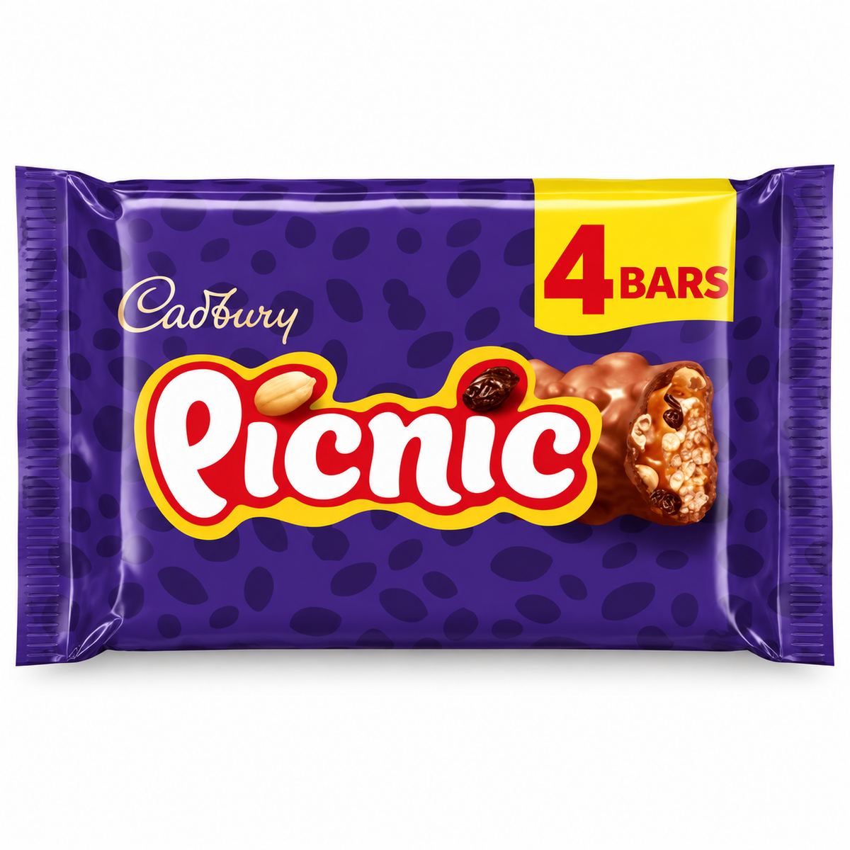Cadbury Picnic 10 x 4-bar multipacks £1.99 — retail pack product image