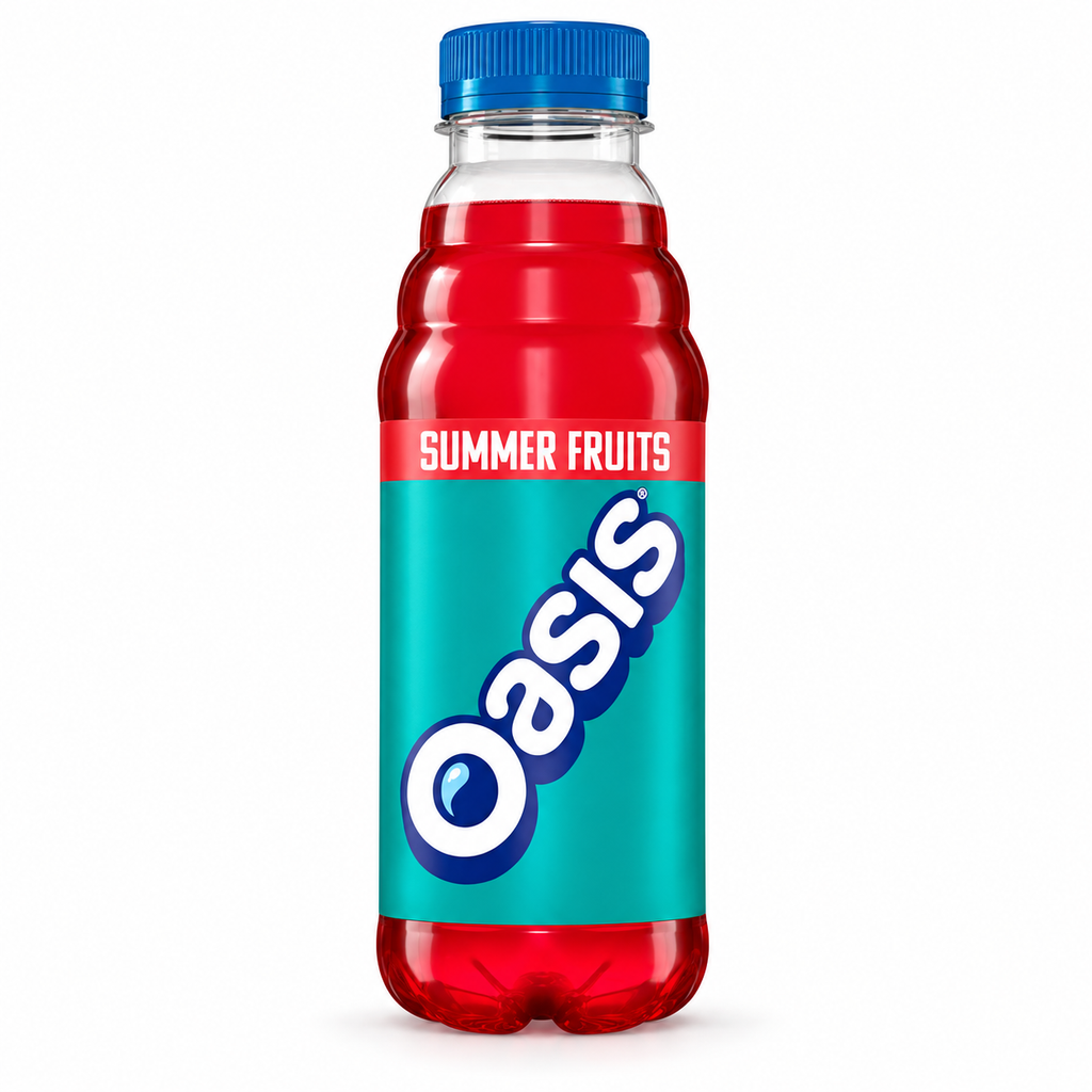 Oasis Summer Fruits 12 x 500ml £1.40 PMP — retail pack product image