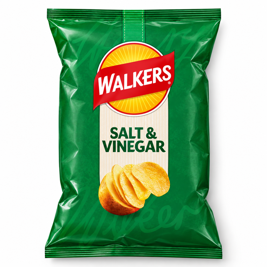 Walkers Salt & Vinegar Singles 32.5g — HRS product image