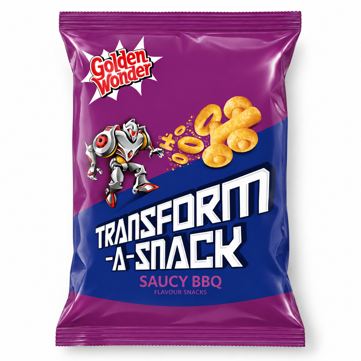 Golden Wonder Transform-A-Snack Saucy BBQ 27g — HRS product image